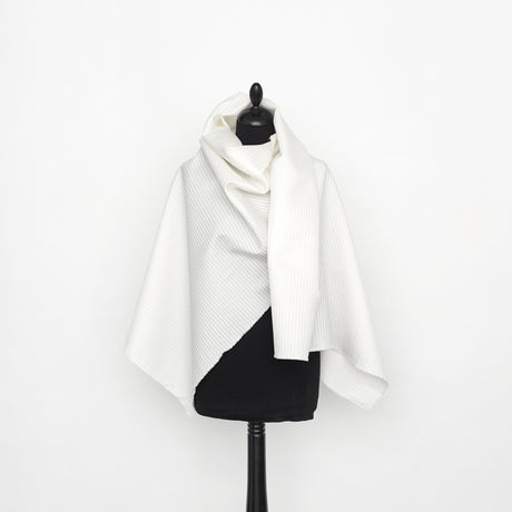  Soie Et Coton Rayés Ton Sur Ton