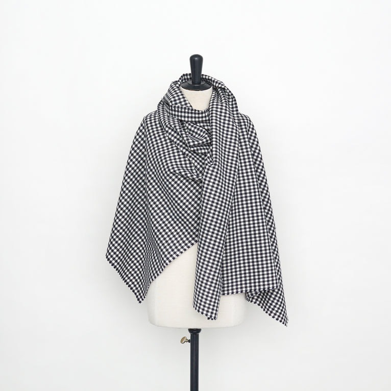 T22Z03915 | Gingham Virgin Wool - view 2