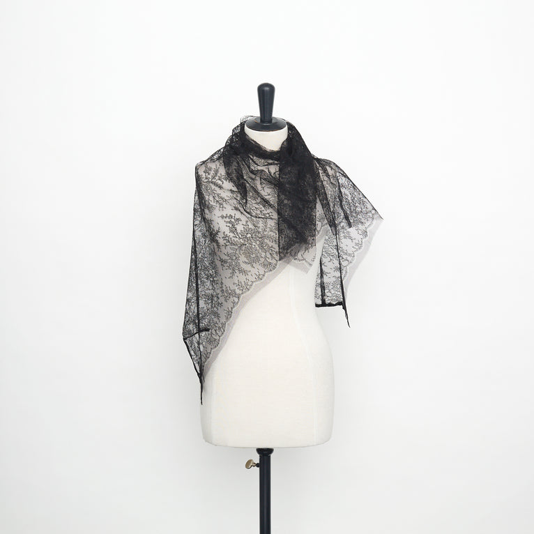t22z03927 | Dentelle Florale Festonnée 90cm - vue 2