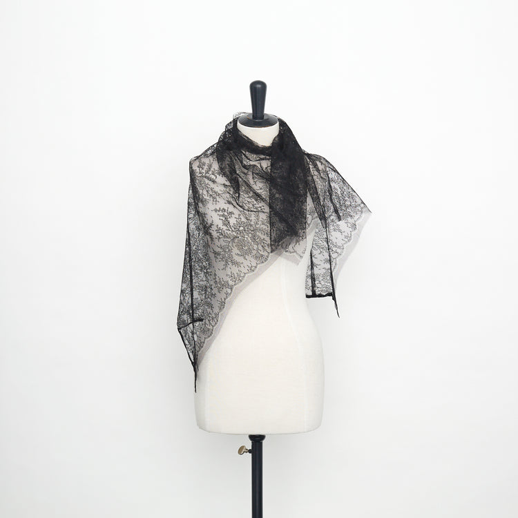 t22z03927 | Dentelle Florale Festonnée 90cm - vue 2