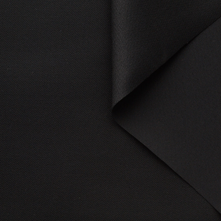 T23B04560 | Wool &amp; Silk Twill Crepe Satin - view 1