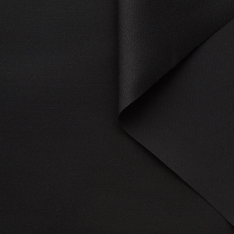 T23B04560 | Wool &amp; Silk Twill Crepe Satin - view 1