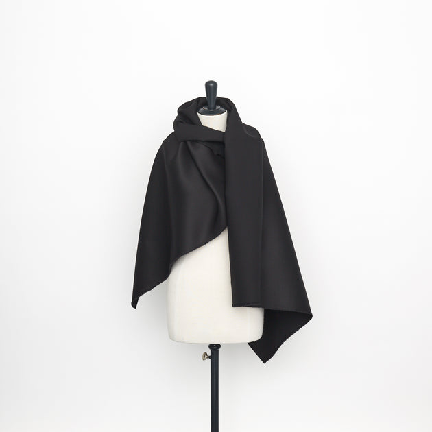 T23B04560 | Wool & Silk Twill Crepe Satin