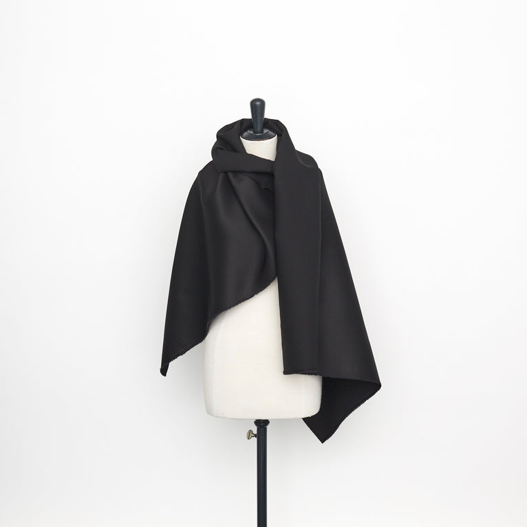 T23B04560 | Wool &amp; Silk Twill Crepe Satin - view 2