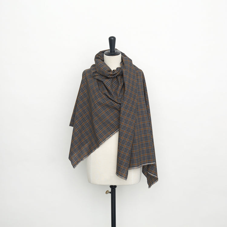t23k04219 | Popeline Tartan - vue 2