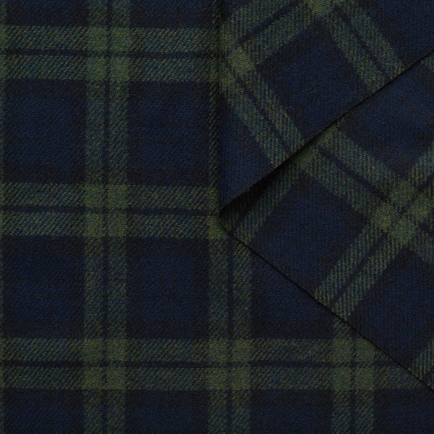 T23K04221 | Tartan Wool Drap
