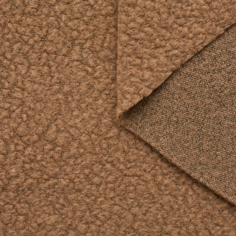 t23k04222 | Polaire Bouclé en Laine Vierge - vue 1