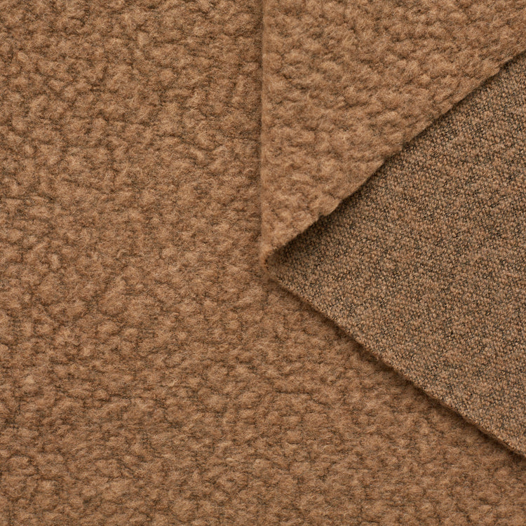 t23k04222 | Polaire Bouclé en Laine Vierge - vue 1