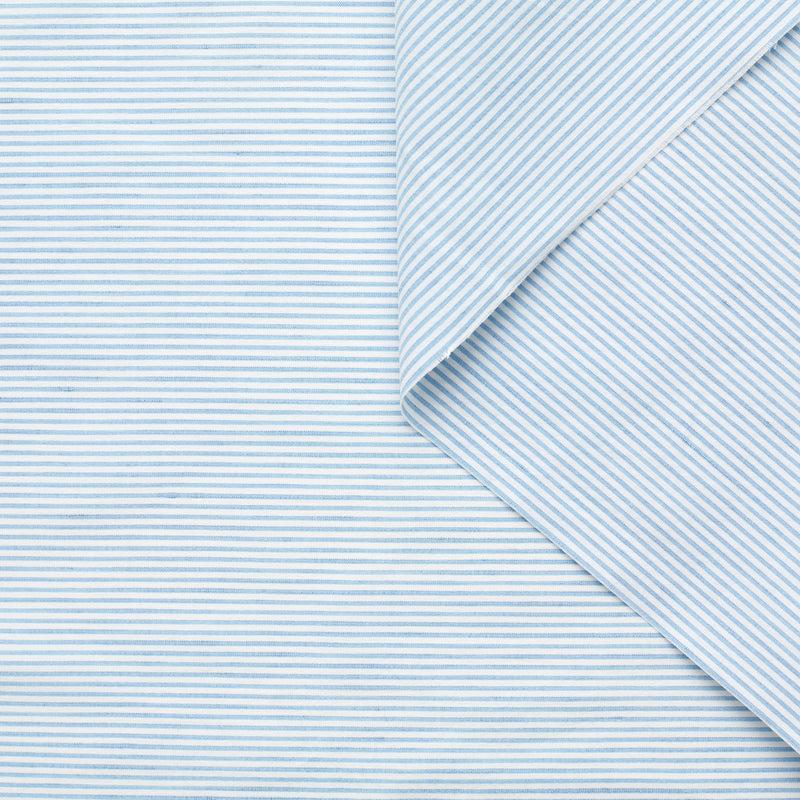 T23K04231 | Striped Linen & Cotton Fil a Fil