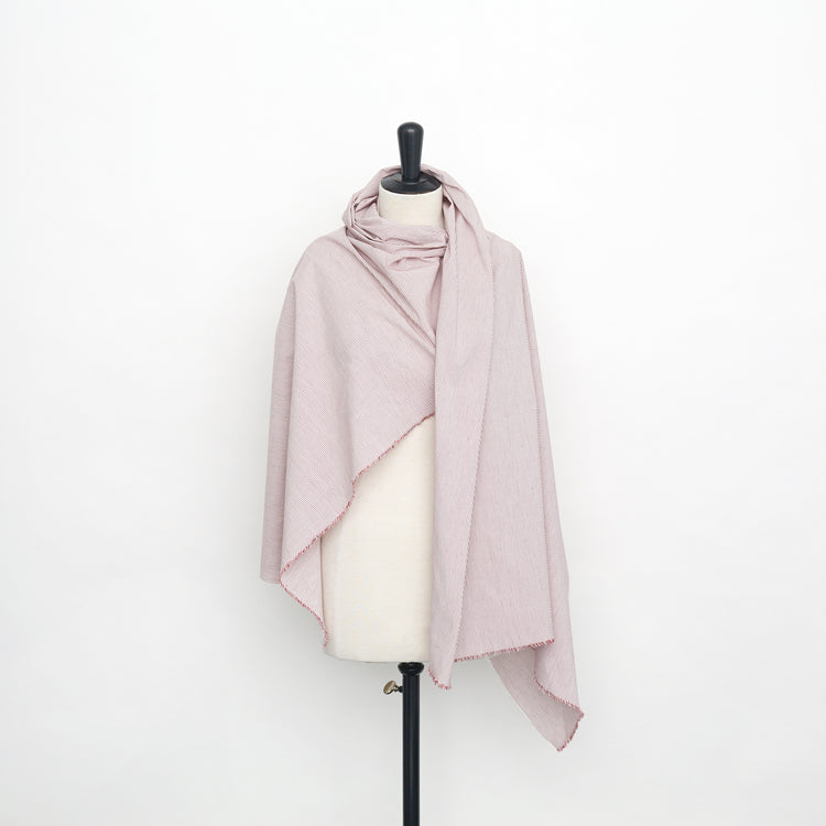T23K04231 | Striped Linen &amp; Cotton Fil a Fil - view 2