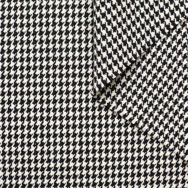 T23M04326 | Houndstooth Wool Drap