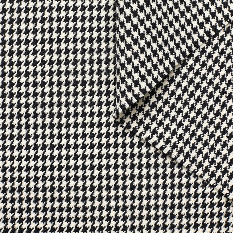 T23M04326 | Houndstooth Wool Drap - view 1
