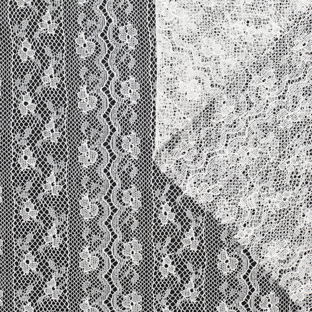 T23M04336 | Striped Floral Lace