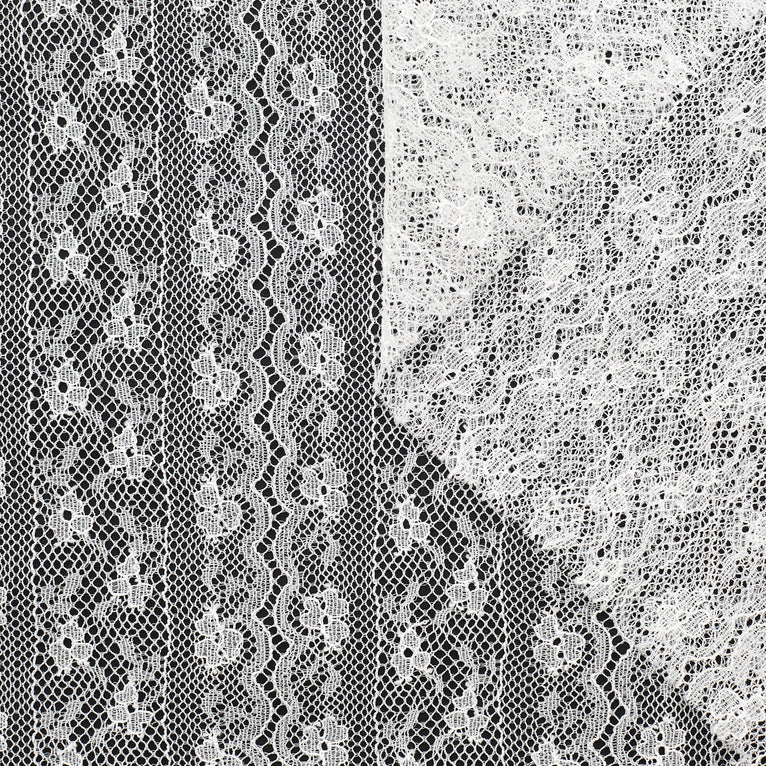T23M04336 | Striped Floral Lace - view 1