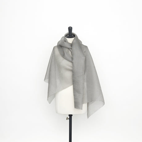  Checked Silk Gauze
