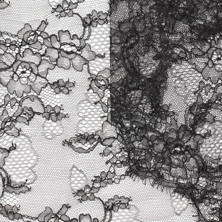 T23M04354 | Scalloped Flowers Chantilly Lace - view 1