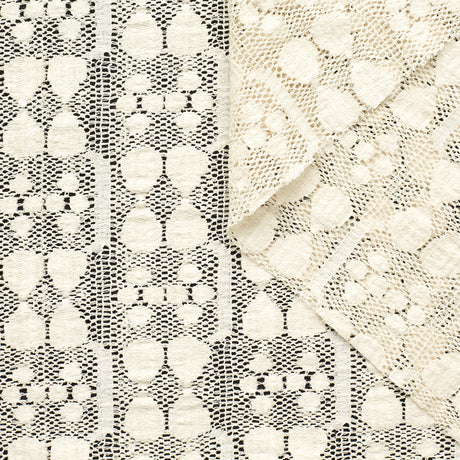 t23m04362 | Dentelle Coton Géométrique Texturée