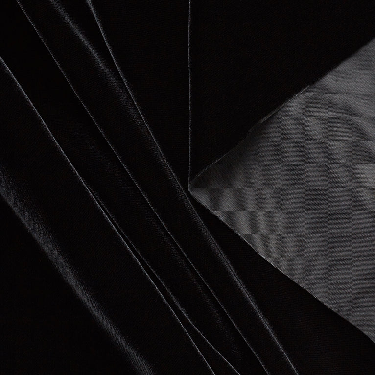 T23M04400 | Viscose &amp; Cupro Velvet - view 1