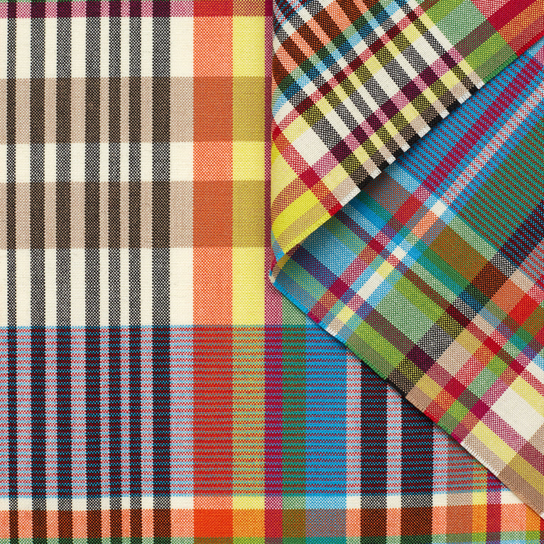 T23M04424 | Madras Mohair &amp; Wool Suiting - view 1