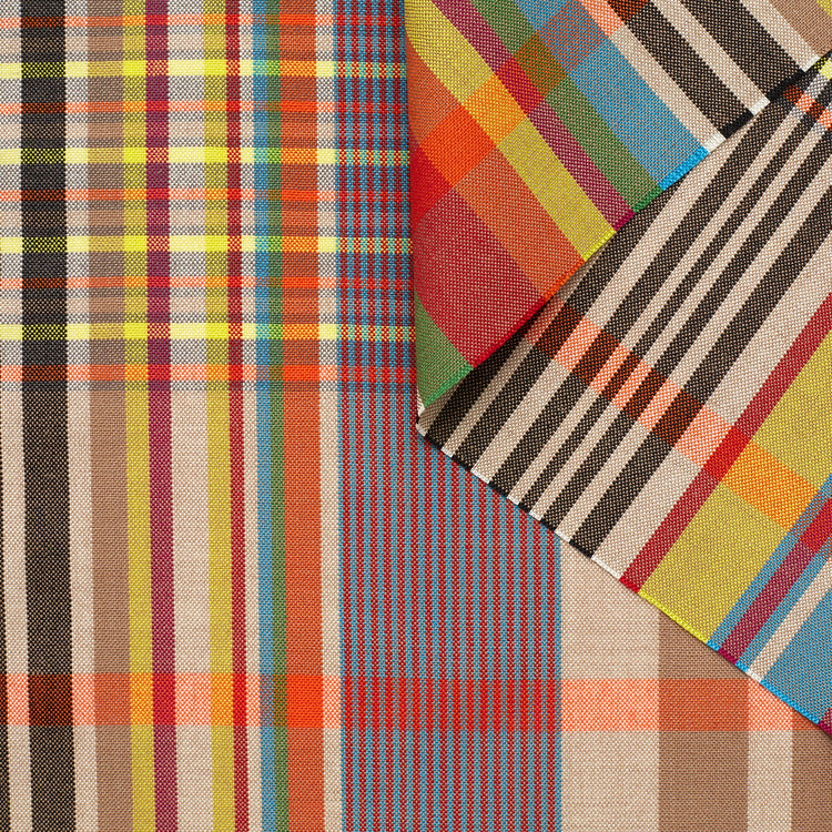 T23M04426 | Madras Mohair &amp; Wool Suiting - view 1