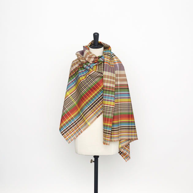 T23M04426 | Madras Mohair & Wool Suiting