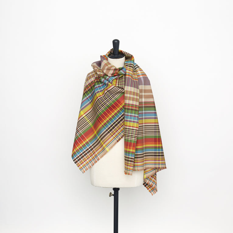 T23M04426 | Madras Mohair &amp; Wool Suiting - view 3