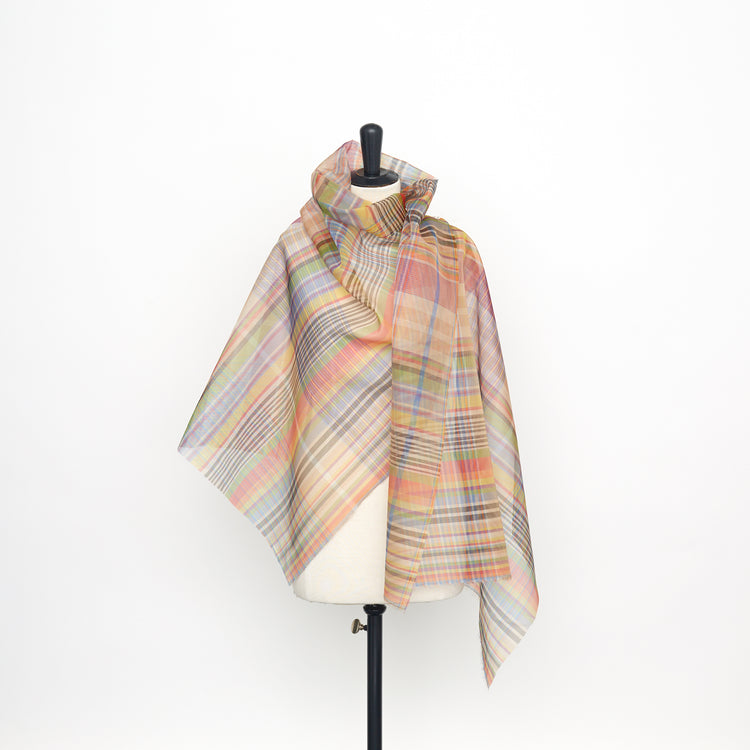 T23M04442 | Madras Silk Organza - view 2