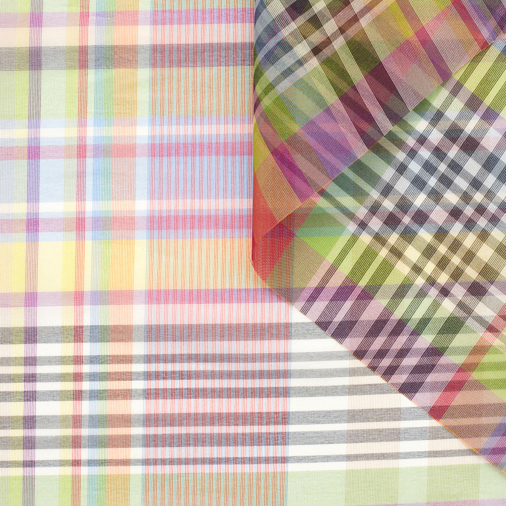 T23M04443 | Madras Silk Organza