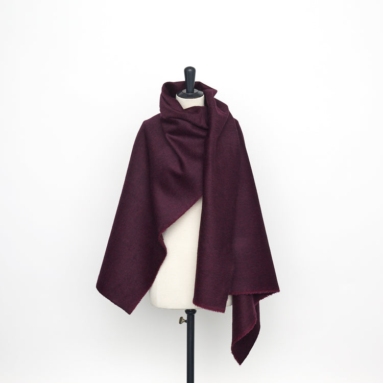 T23M04453 | Splittable Hairy Wool &amp; Alpaca Drap - view 2
