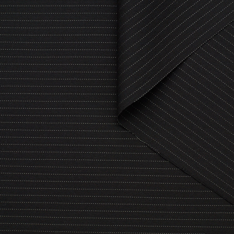 T23M04454 | Crease Resistant Pinstripes Wool - view 1