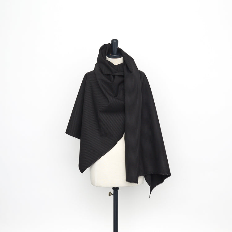 T23M04454 | Crease Resistant Pinstripes Wool - view 2