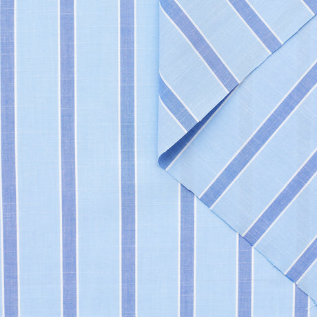 T23W04758 | Striped Cotton Poplin