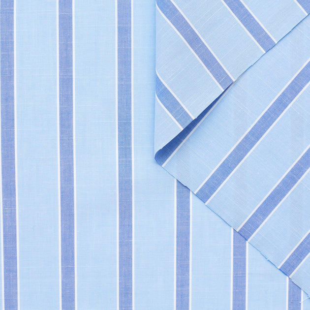 T23W04758 | Striped Cotton Poplin