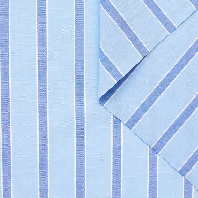 T23W04758 | Striped Cotton Poplin - view 1