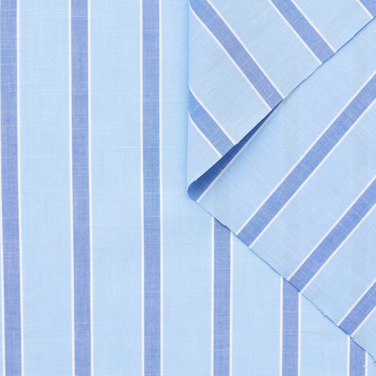 T23W04758 | Striped Cotton Poplin - view 1