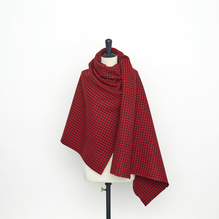 t23w04763 | Drap de Laine à Carreaux Séparable - vue 2